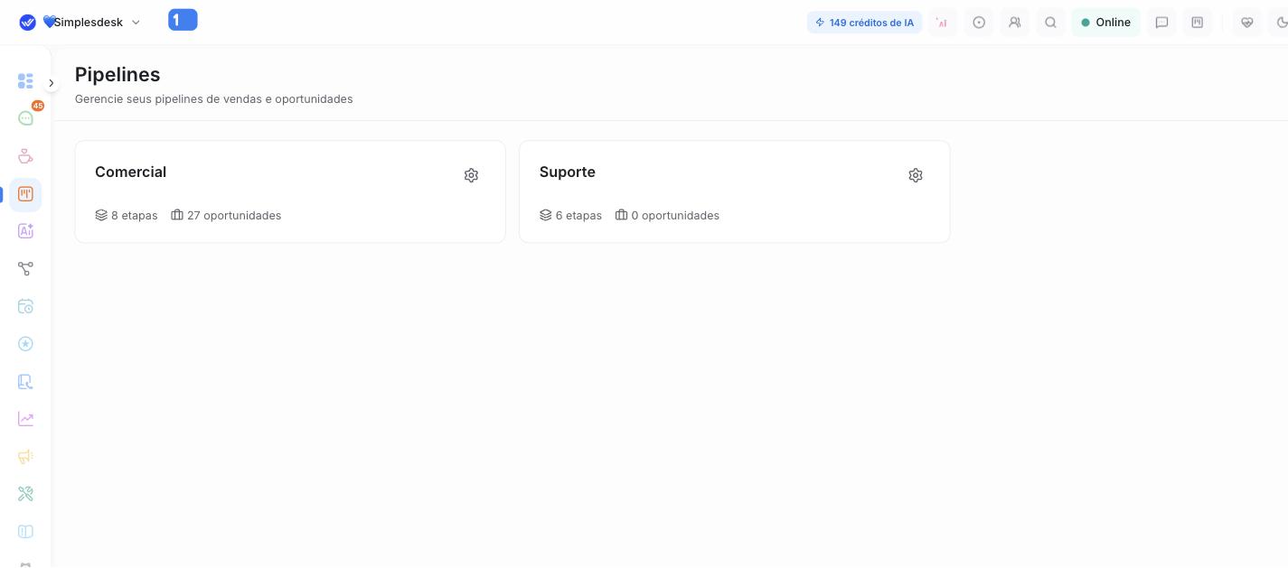 Lista de pipelines